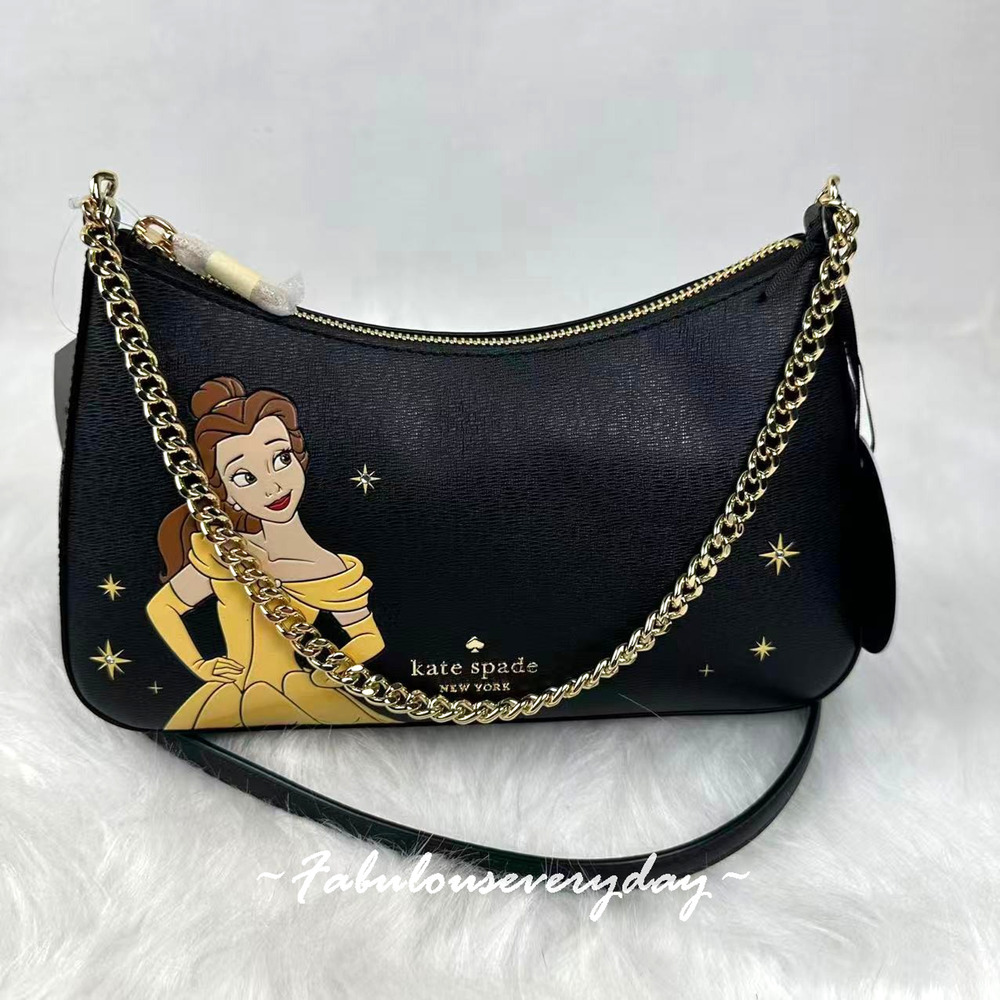 Kate Spade X Disney Beauty and The Beast Convertible Crossbody KE571 NWT